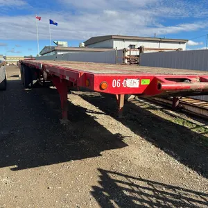 1995 Lode King Triaxle 45' Flat Deck Hi-Boy Trailer,  VIN:  2LDPF4536X9031292
