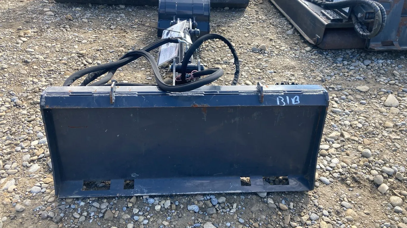 Land Honor Skid Steer Back Hoe Attachment with 17” Tooth Bucket