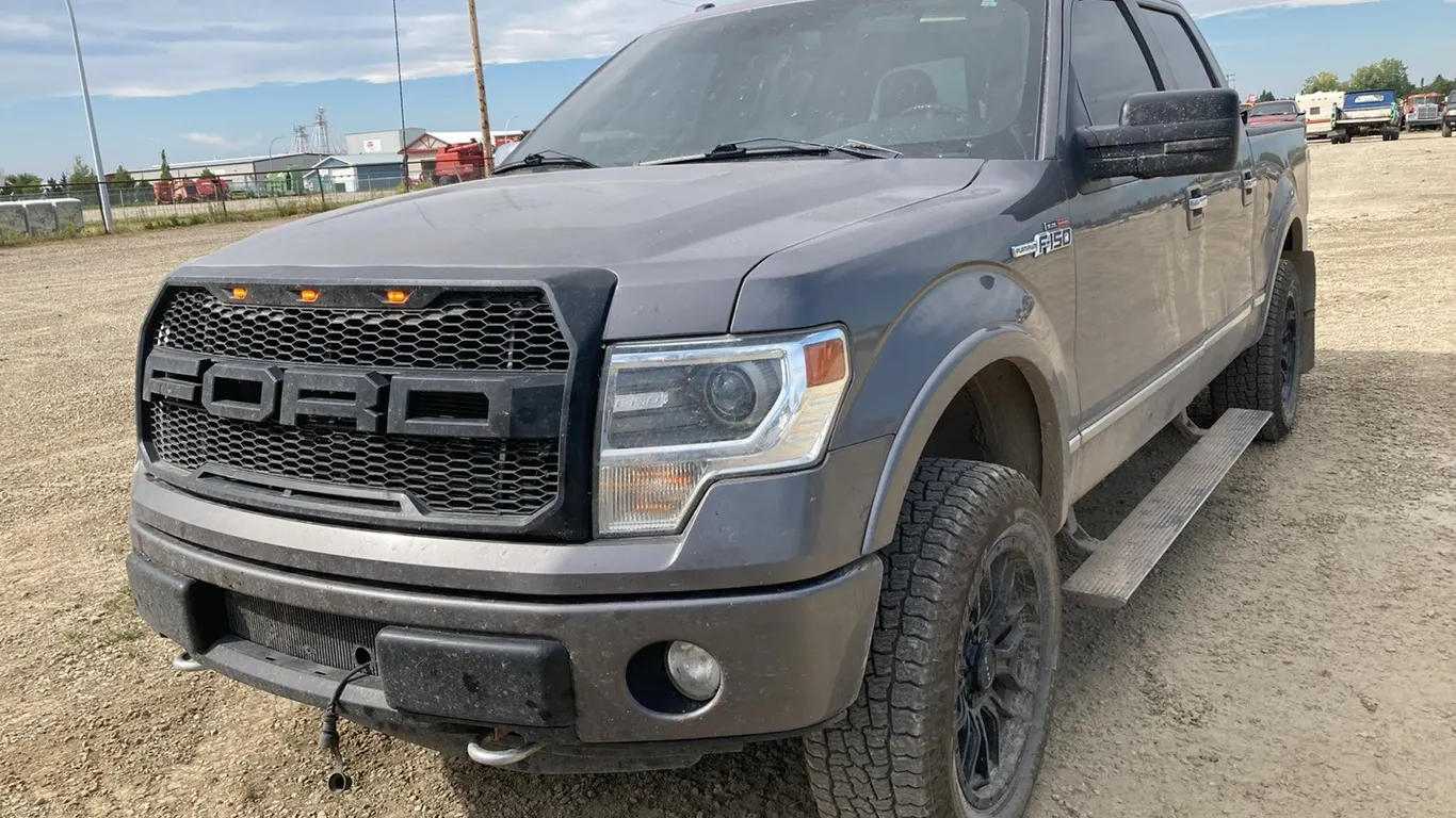 2013 Ford F150 Silver Truck VIN: 1FTFW1EF1DFA76406