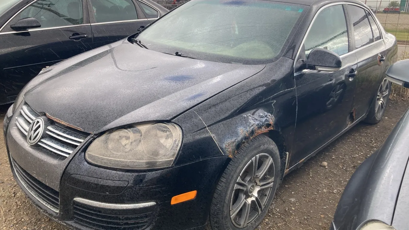 2006 Volkswagen Jetta TDI Black Car VIN: 3VWST71K26M051589