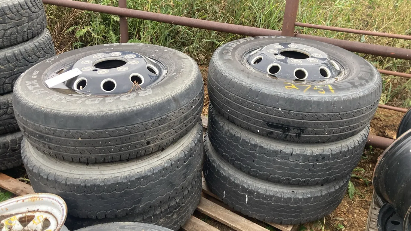 (6) Dodge Dually 2019 or Newer Alcoa 17” Rims with Tires