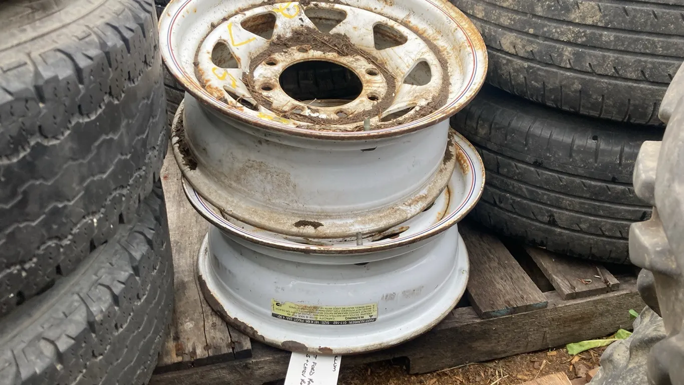(2) 17” Trailer Rims