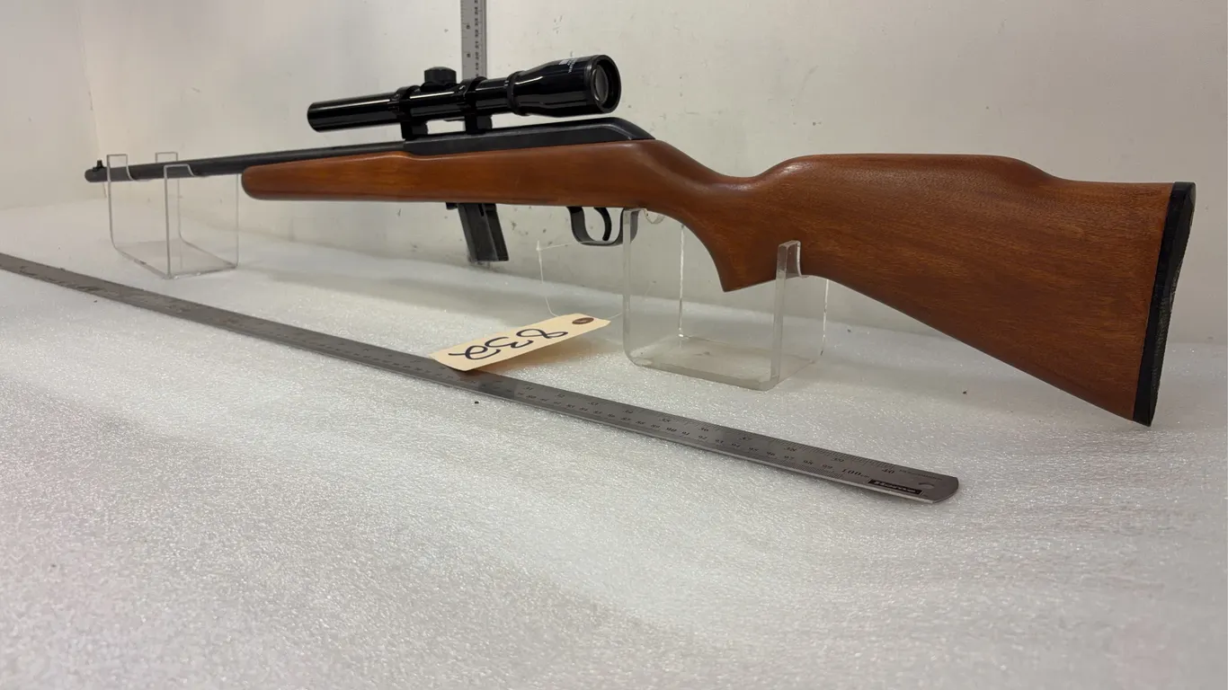 Cooey Model 64B .22Cal Semi Auto Rifle, w/ 4x20 Scope, SN:N/A *Unreserved*