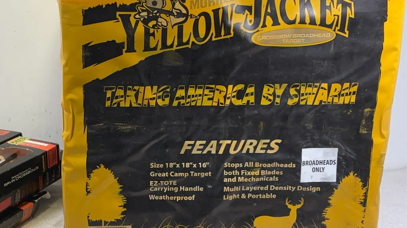 Morrell's Yellow Jacket Crossbow Broadhead Target *Unreserved*