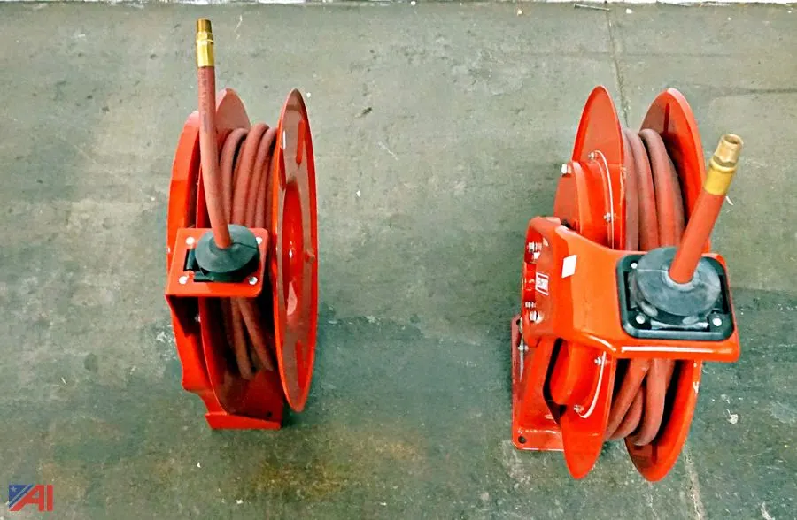 (2) Reelcraft Air reels