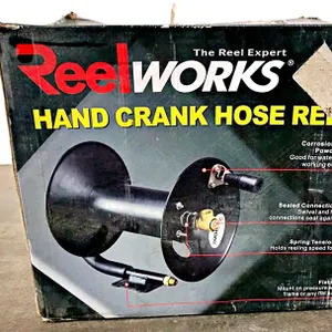 ReelWorks Hand Crank Hose Reel