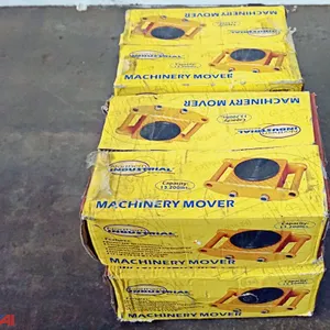 (4) Machinery Mover Rigging Skates