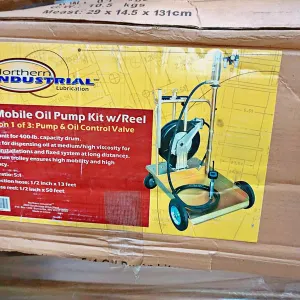 (2) 5:1 Mobile Oil Pump Kits with Reel