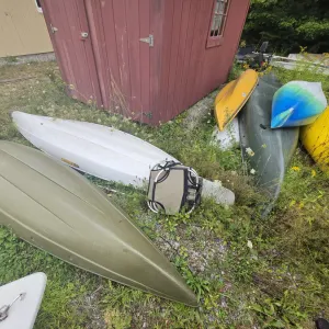 (4) Assorted Kayaks