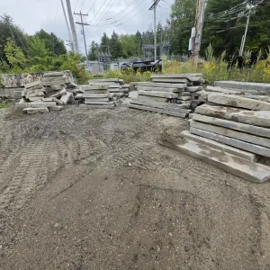 Granite Curbing and Granite Blocks