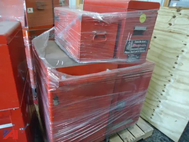 Craftsman and Snap On Multi Drawer Two Piece Tool Boxes