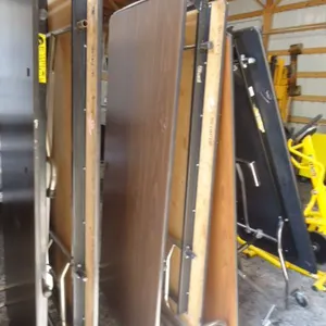 (4) Mobile Folding 6' Tables