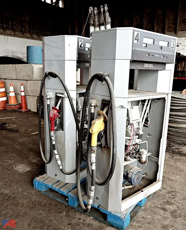 (1) Pr. of Wayne Matching Gasoline & Diesel Fuel Pumps