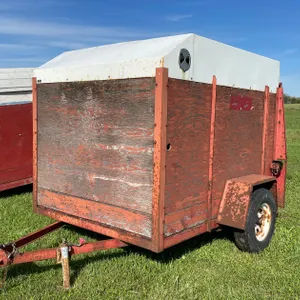 Gruett's Bumper Pull Cattle Trailer