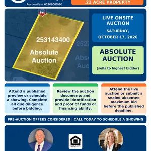 Lot 1 (253143400) L.8, BL. C, PALMYRA, .22 Acre Property