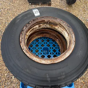 (2) 11R 24.5 Tires & Rims