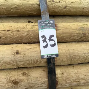 7' x 3"-4" Pressure Treated Fence Posts