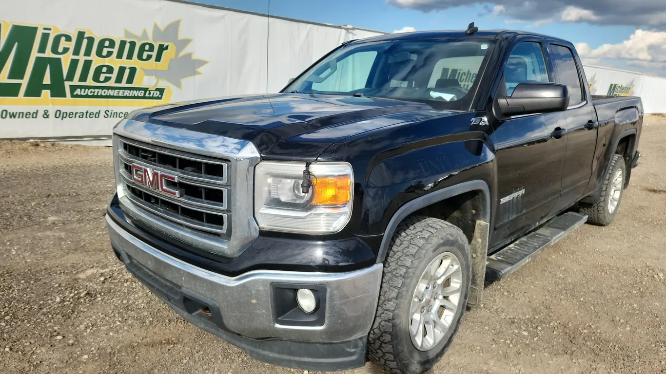 2014 GMC Sierra 1500 Double Cab 4x4 SLE