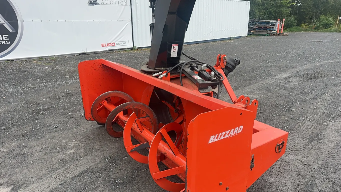 RADTECH Innovations B84A Blizzard Rear Mount Commercial Snow Blower
