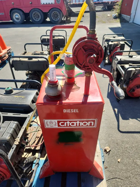 Citation Diesel Transfer Pump/ Tank