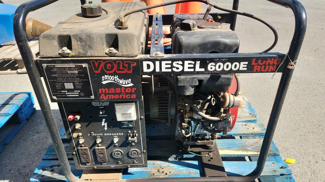 Volt Master Diesel Generator 6000E