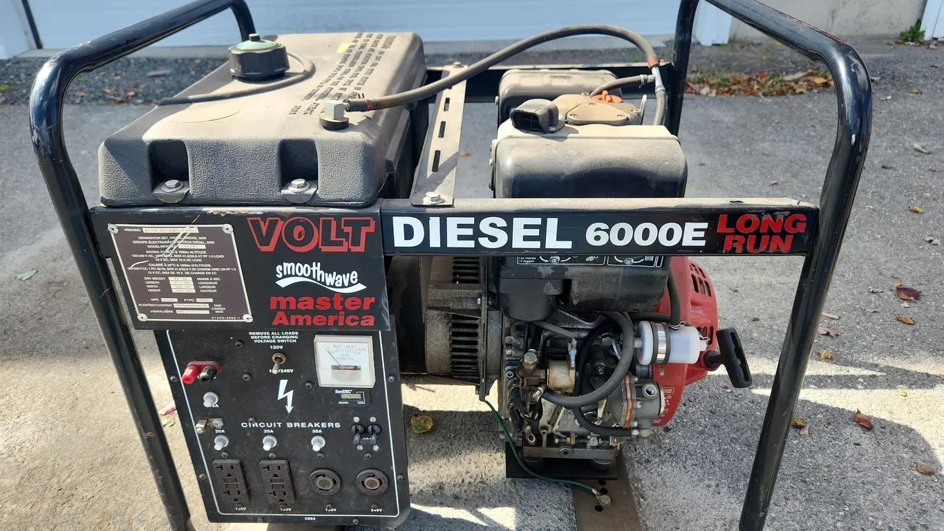 Volt Master Diesel Generator 6000E