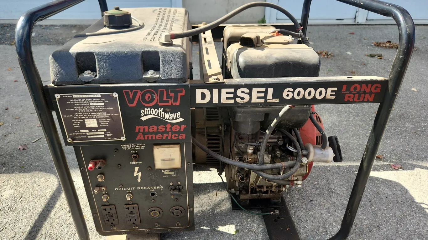 Volt Master Diesel Generator 6000E