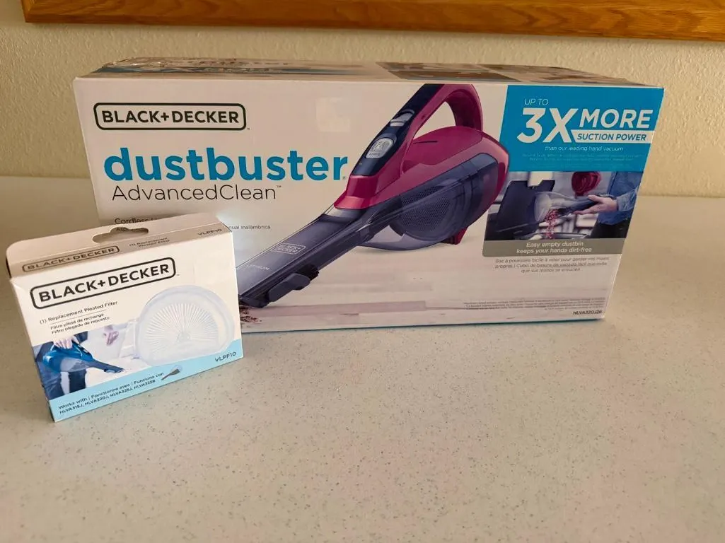 New Black & Decker Dust Buster