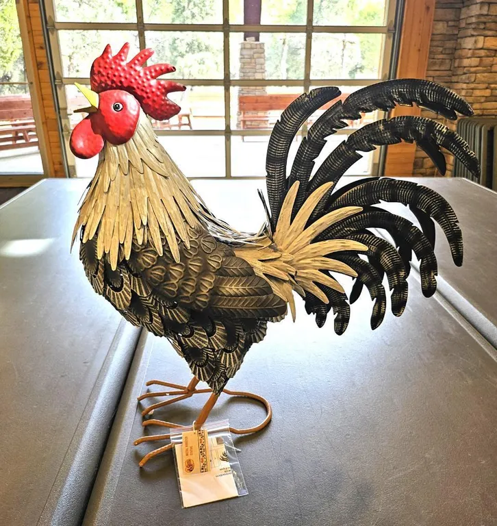 Decorative Metal Rooster