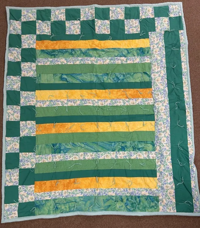 Bands of Bloom Quilt