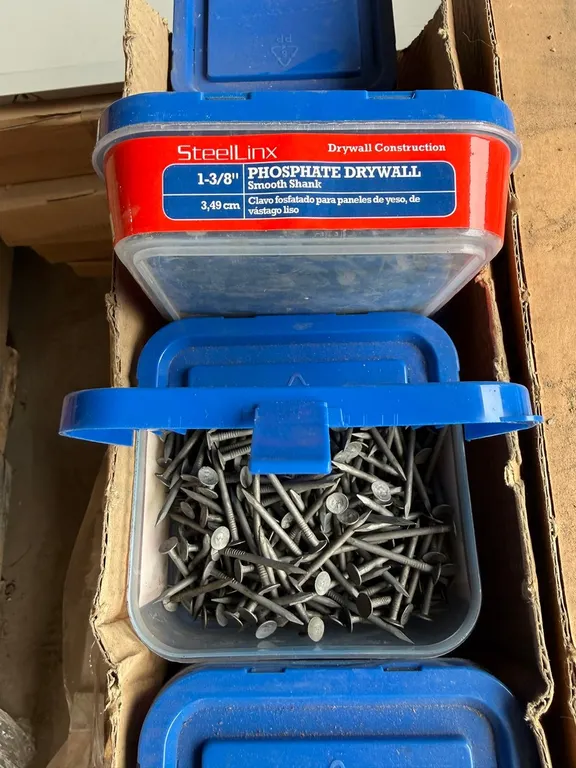 (15) Boxes of 1-3/8" Phosphate Drywall Nails
