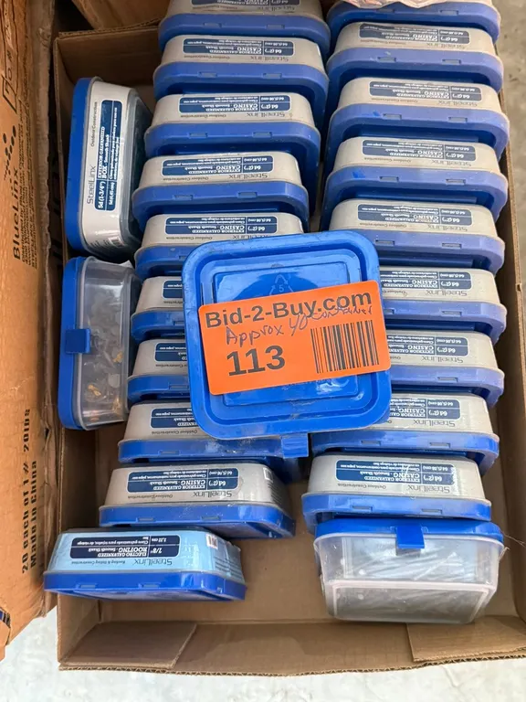 (40) 1lb Containers of 6D 2" Exterior Galvanized Casing