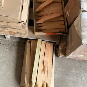 (24) Wooden Stakes