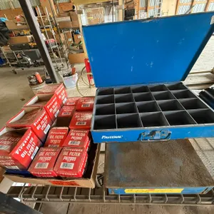 Fastenal Parts Bin With Firestone Oil Filters