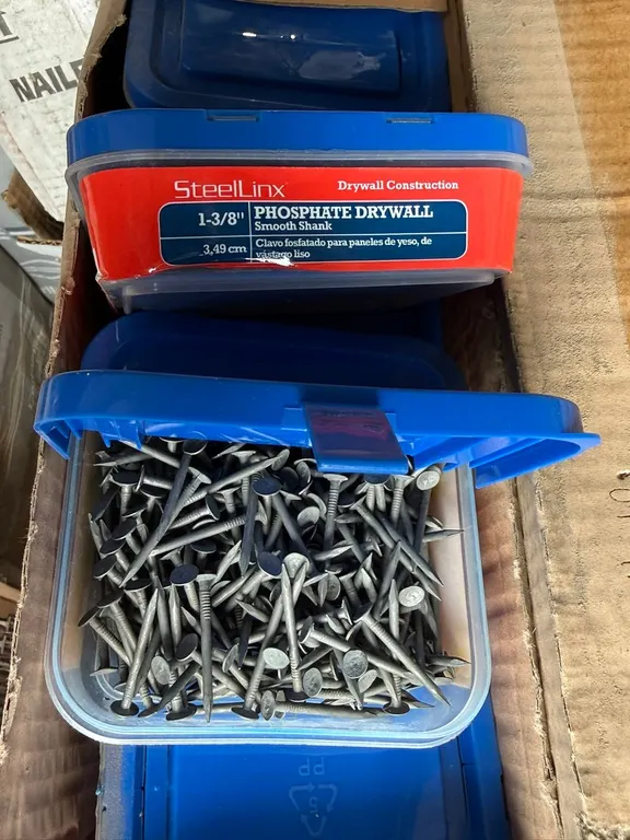 (6) Boxes of 1-3/8" Phosphate Drywall Nails