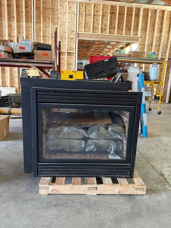 Majestica Double Glass Sided Direct Vent Gas Fireplace