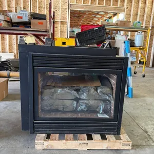 Majestica Double Glass Sided Direct Vent Gas Fireplace