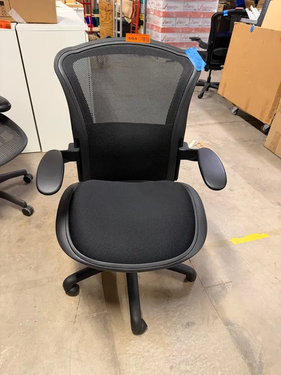 Black Rolling Office Chair
