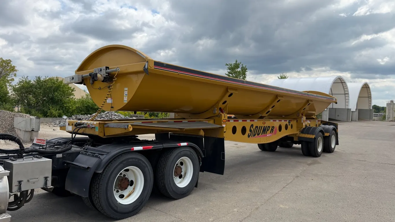 2015 SiDUMP'R SDR 240-73 Side Dump Trailer