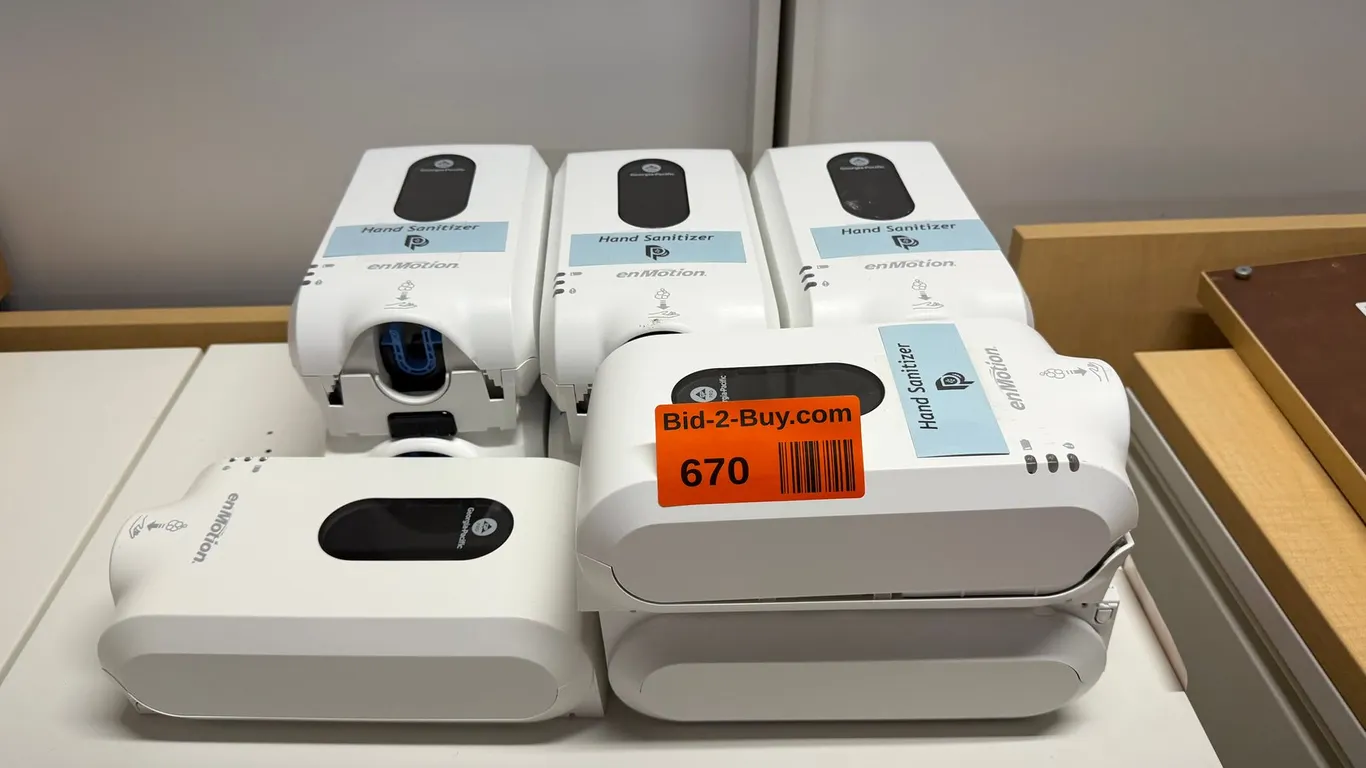 (9) EnMotion Hand Sanitizers
