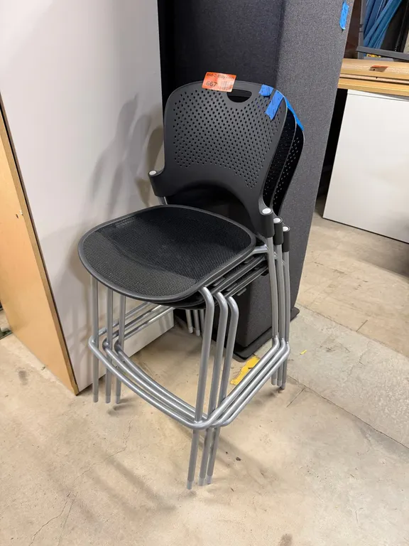 (3) Stationary Chairs