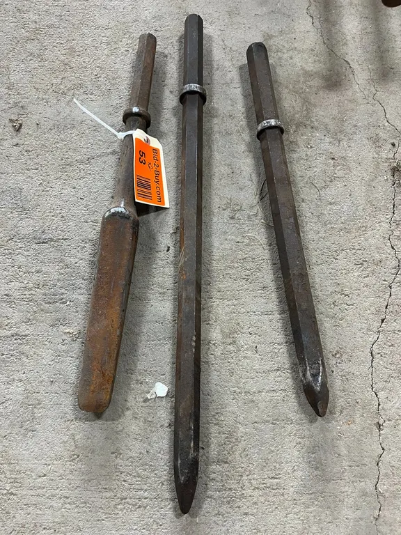 (3) Jackhammer Bits