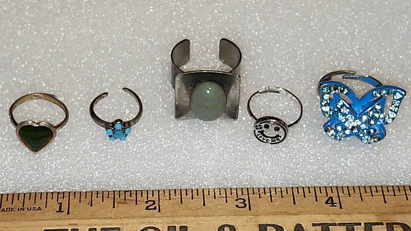 5 Adjustable Rings