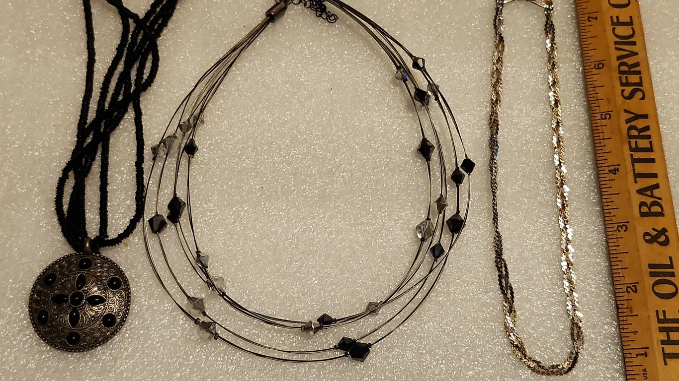 3 Necklaces-1 Napier, Etc.