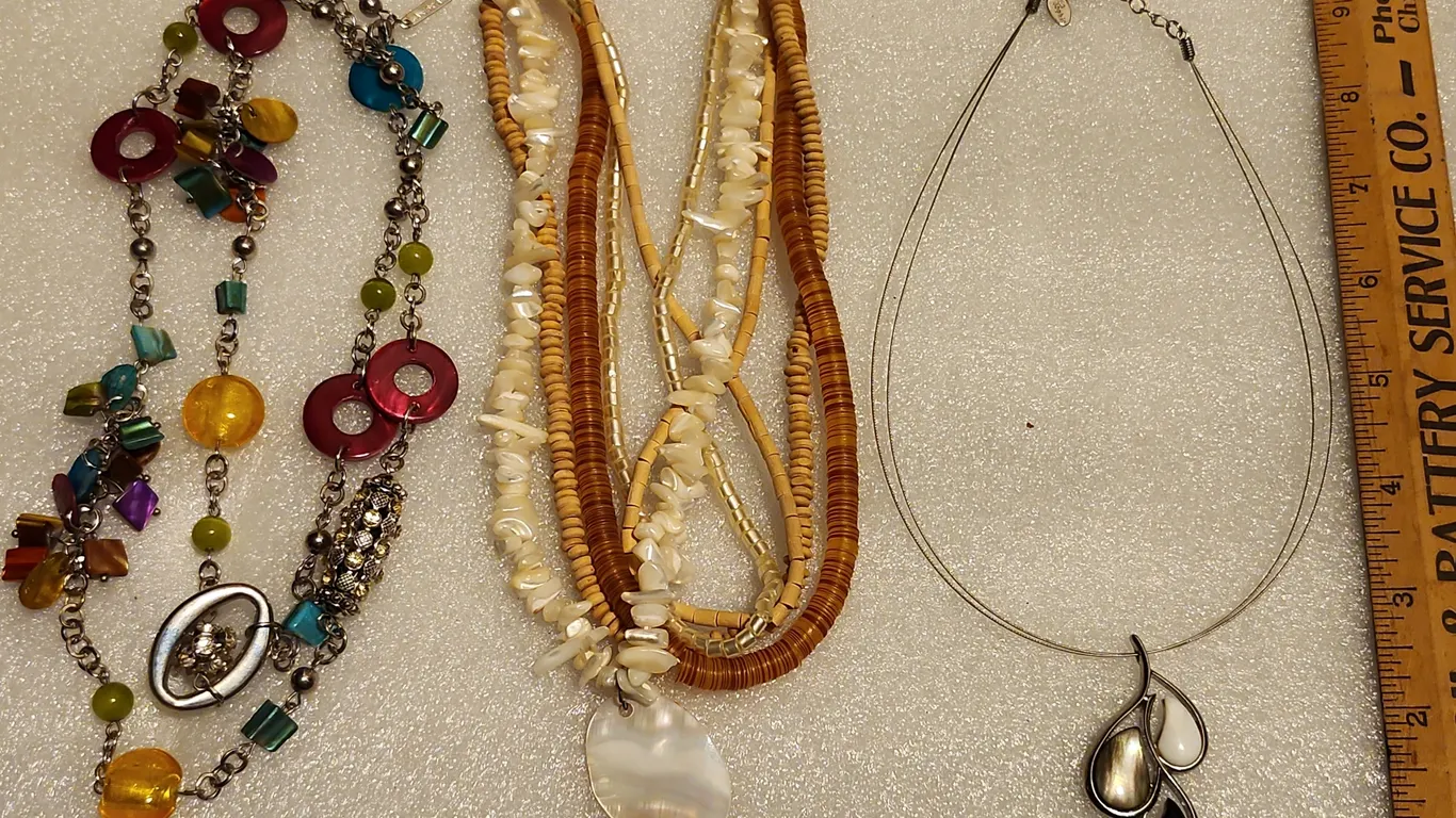 3 Necklaces-Lia Sophia, Lane Bryant, Etc.
