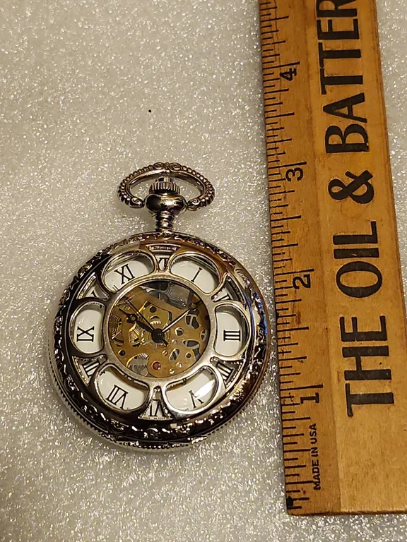 Skeleton Pocket Watch