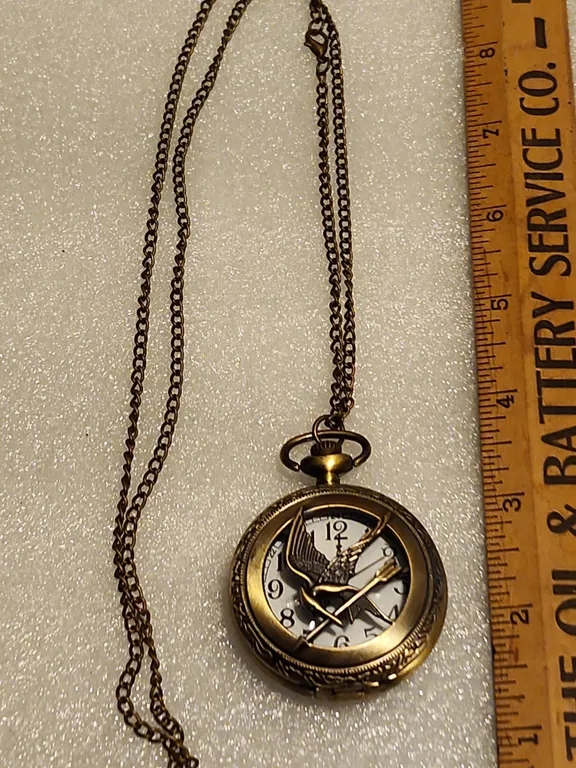 Hunger Games Pocket Watch/Necklace