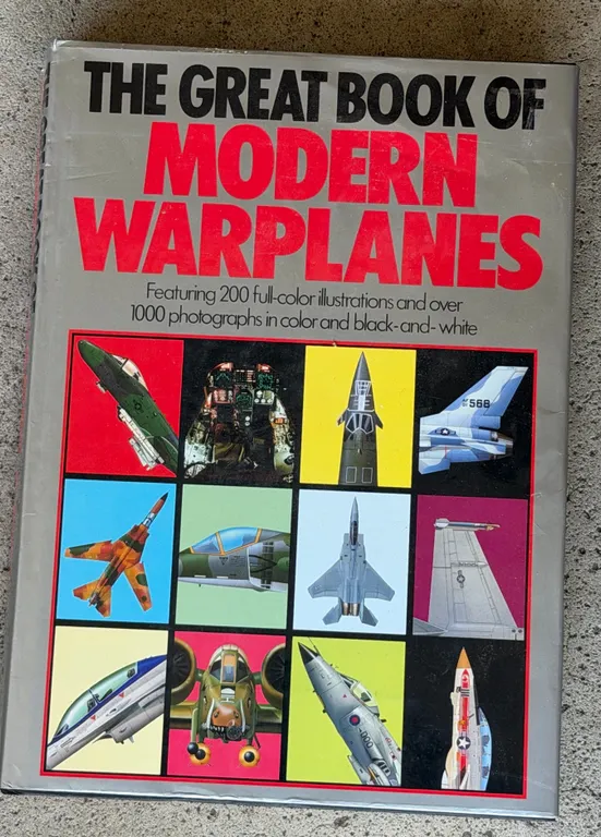 The Great Book of Modern Warplanes – Illustrated Military Aviation Hardcover