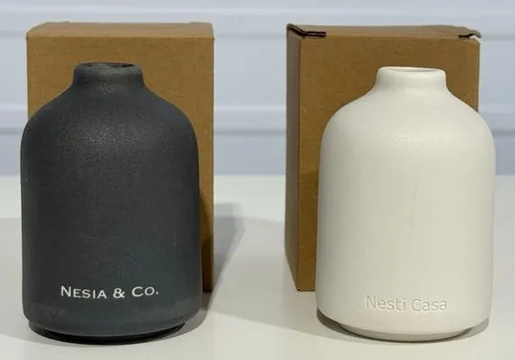 *NEW* Case of Ceramic Reed Diffuser Vessels - Qty 39 Pcs +/-