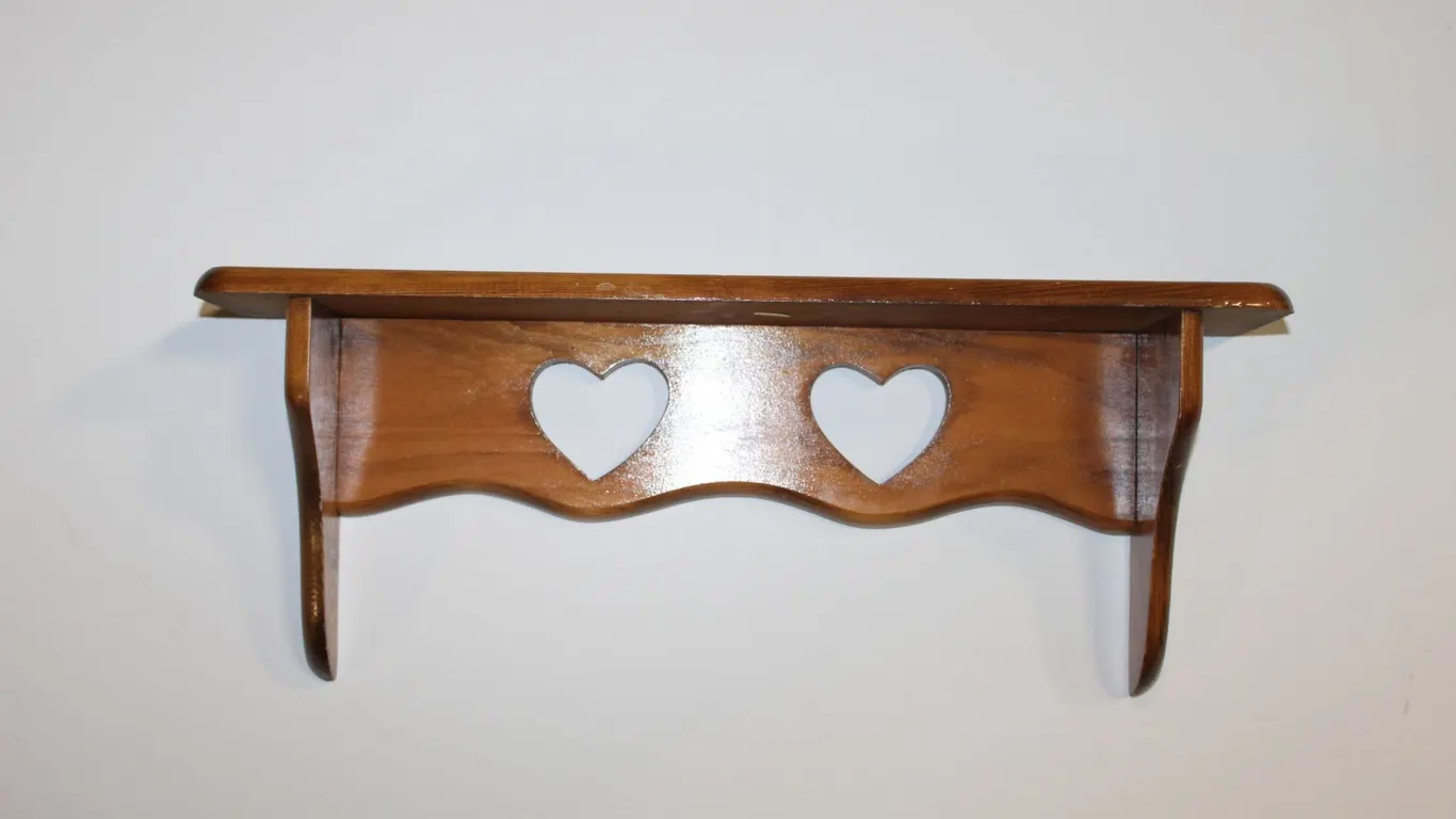 Heart Wall Shelf